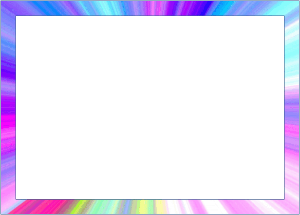 rainbow border
