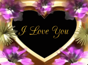 heart gold gif