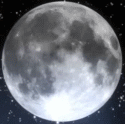 moon spinning